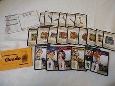 FULL SET OF CLUEDO CARDS