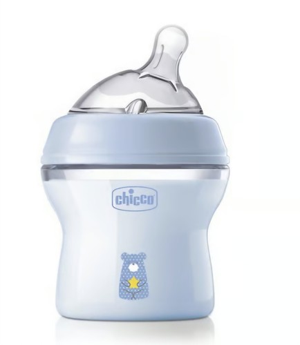 Modified baby bottle with - bottle,