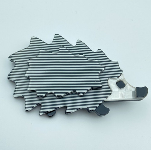 Plastic retro deco style badge - deco-style,