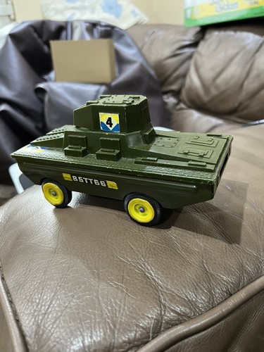 Tri ang armoured car tin - armoured, plate