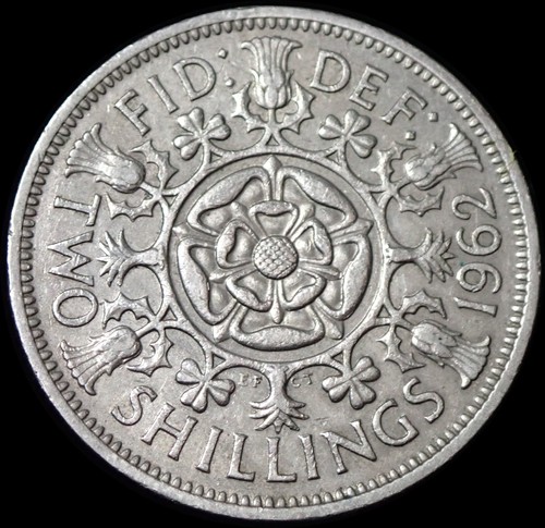 Two shillings 1962 - two,
