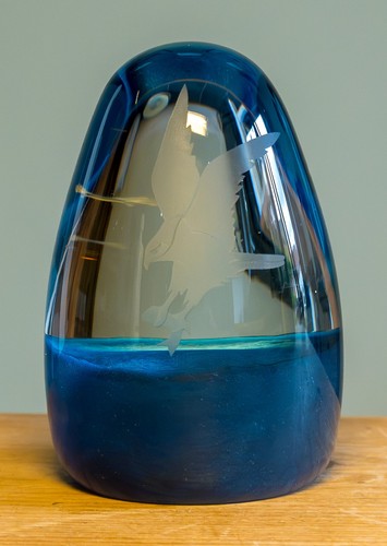 Vintage caithness blue - vintage, clear