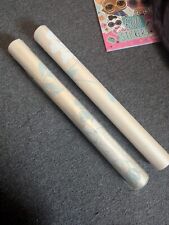 LAURA ASHLEY ISODORE  DUCK EGG 2 ROLLS NEW SEE DESCRIPTION 