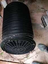 Clark-Drain CD452 polypropylene inspection hole cover with CDU455 risers (600mm)