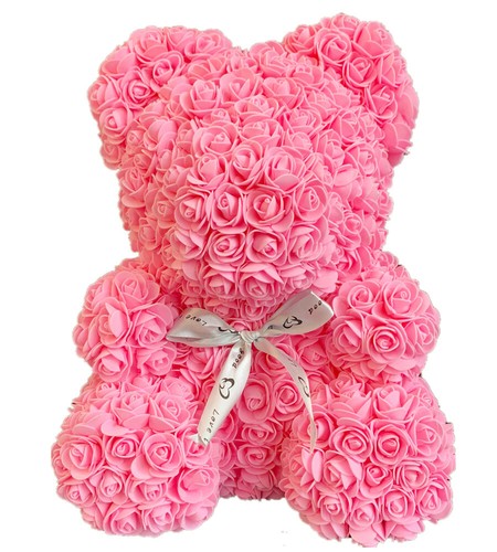 40cm rose teddy bear - 40cm,