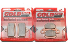 Goldfren Brake Pads Front & Rear For Derbi GPR 125 (4T) 4V 2009-2014