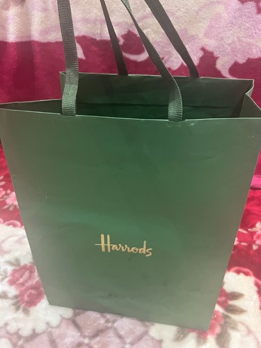 Harrods luxury green gold gift - green,