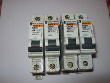 MERLIN GERIN C60H 4A 6A 10A 16A 20A 32A 40A TYPE 2 BS 3871 MCB CIRCUIT BREAKERS.