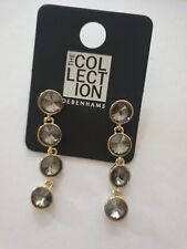 Debenhams new droplet earrings.