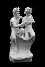Pan and Daphnis Statue |