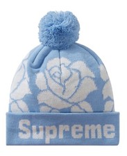Supreme Rose Beanie Light Blue