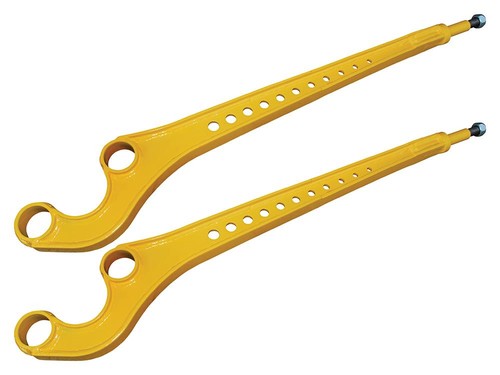 Cranked castor correct - cranked,