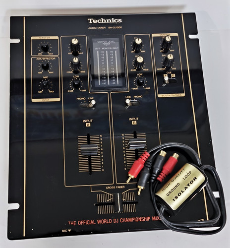 Technics dj1200 audio mixer - technics,