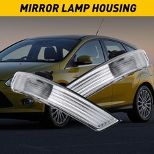 For Ford Focus Left & Right Side Door Wing Mirror Indicator Repeater Len Light