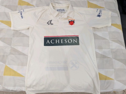 Men cricket shirt - white, size