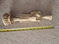 Vintage resin figurine of a