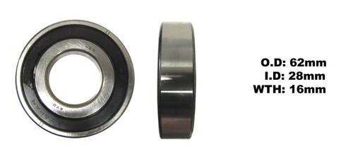 Sprocket carrier bearing - sprocket,