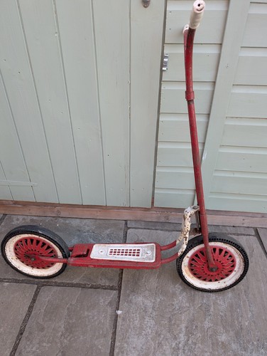 Vintage triang scooter with - triang,