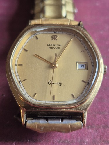 Vintage marvin revue watch - marvin,