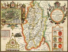 Nottinghamshire Historical Map