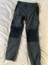 Men’s Hiking Trousers/Shorts Decathlon Medium Grey/Black Excellent Condition