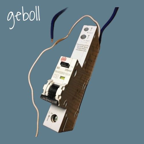 Wylex nhxsbs1b06 rcbo - nhxsbs1b06,
