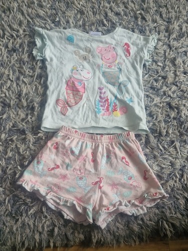Girls peppa pig pyjama short - peppa,