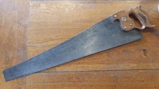 Antique Henry Disston hand saw
