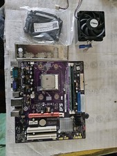 ECS AMD Skt AM2 Motherboard With Athlon X2 Cpu and Ram