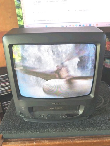 Matsui tvr185 crt vhs video - crt, tv