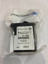 Pitney Bowes Blue Franking