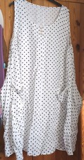 Linen dress to 20 - f/sz,