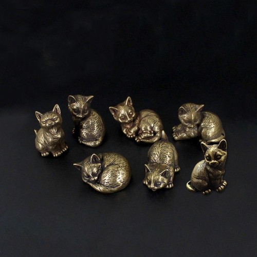 Brass animal figurines - animal, cute