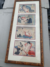 JAPANESE EROTIC WOODBLOCK