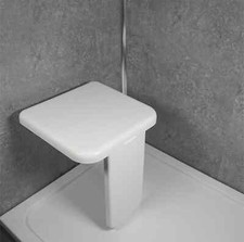 Wall-Mounted Shower Seat with