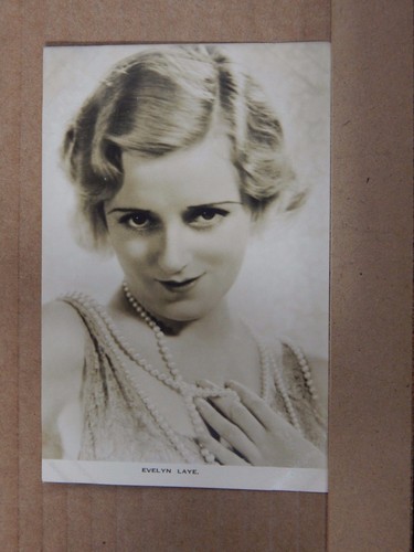 Film star postcard evelyn laye - film,