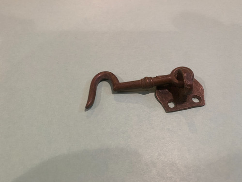 Old house door hook brass - hook,