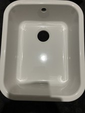Astracast Lincoln 1 Bowl Undermount White Ceramic Kitchen Sink And Fittings 5040