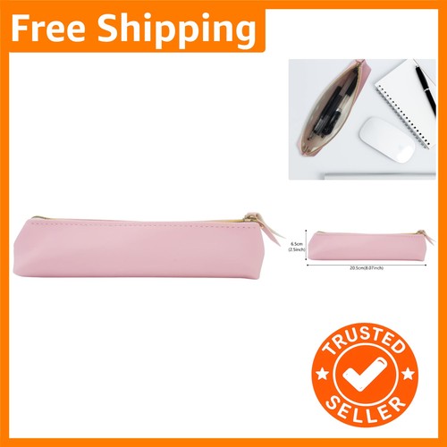 Trendy leather pencil case - leather,