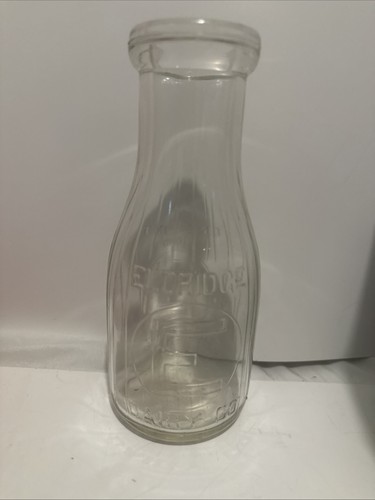 Vintage milk bottle eldridge - vintage,