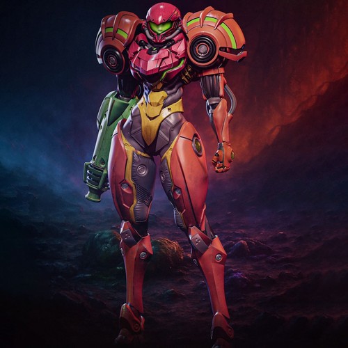 Samus aran metroid abe3d - aran,
