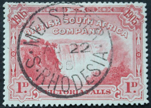 Rhodesia 1905 falls - rhodesia,
