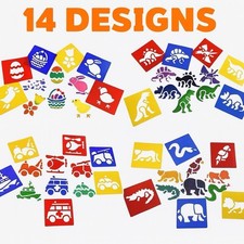 Kids craft stencils pack - pack, –