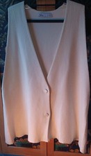 Zara Long Waistcoat/Gilet In