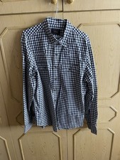 Vintage Belstaff 1924 Western Style Checked Shirt 3XL XXL Poppers Lightweight