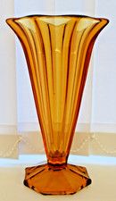 VINTAGE ART DECO BAGLEY AMBER