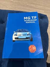 MG MG TF  workshop manual 2003