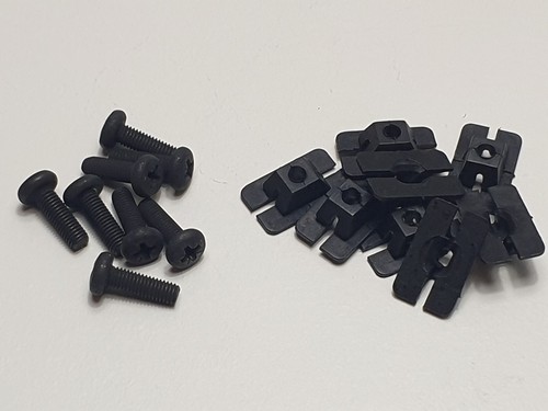 Stainless grille fix screws - 8x,