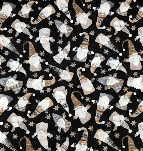 Black swedish tomte - black, gnome