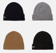 Lacoste Knitted Wool Beanie /